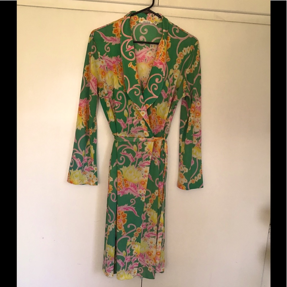 Vintage Wrap Dress Made in Italy